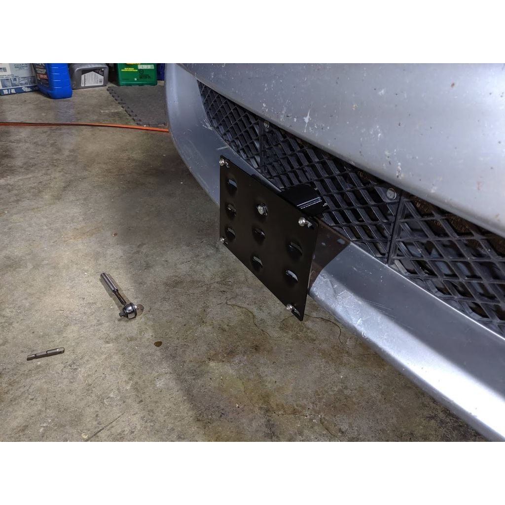 Front license plate mount bracket for 2000 Toyota MR2 Spyder