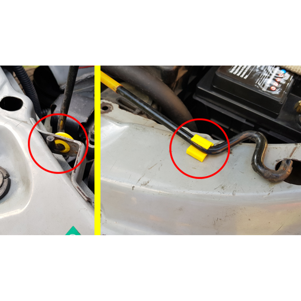 Hood Rod Clip Support for 2001 Ford Ka