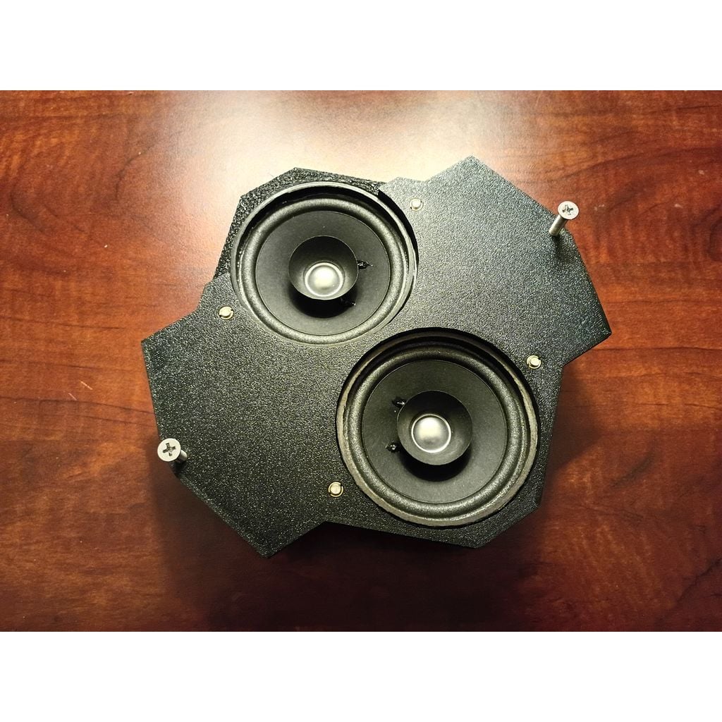 Dual 3.5" Dash Speaker Adapter for 1973 Ford F-Series