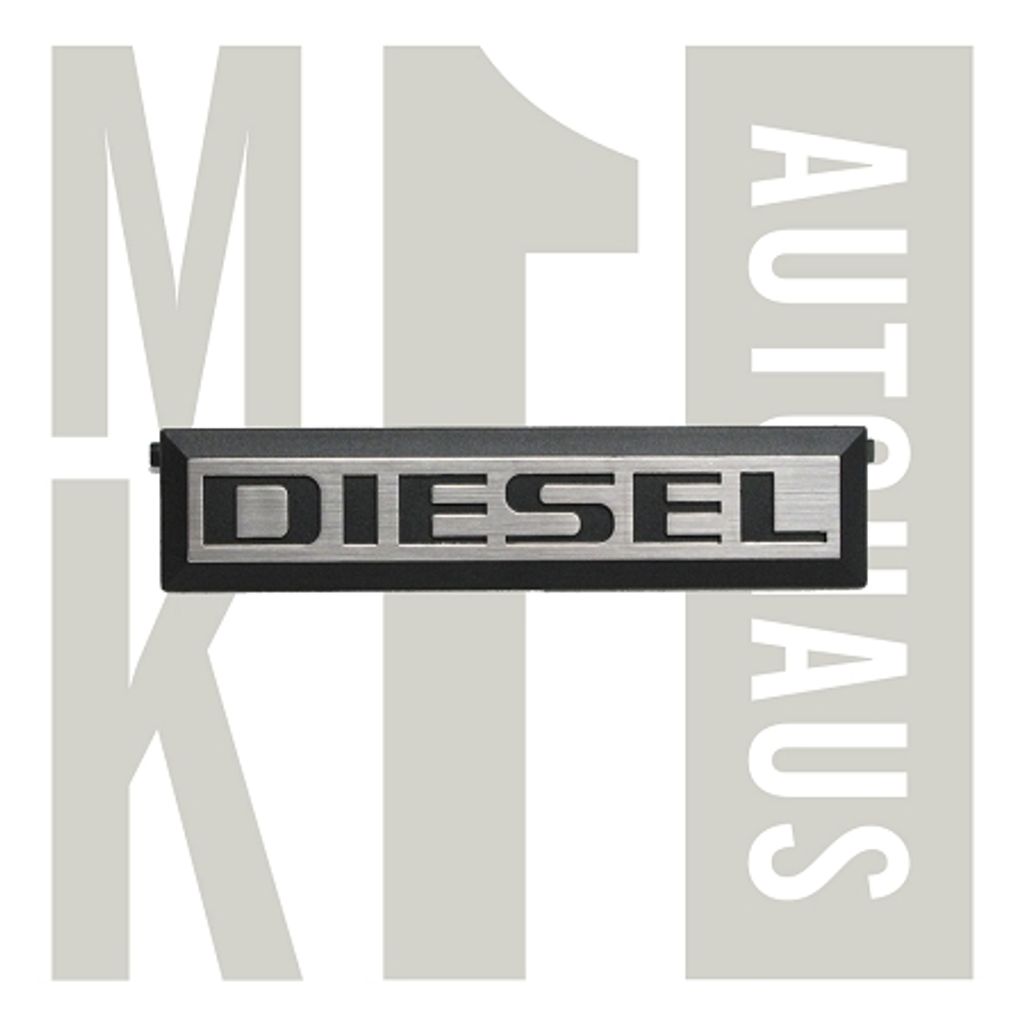 Diesel Emblem Badge for 1983 Volkswagen Golf