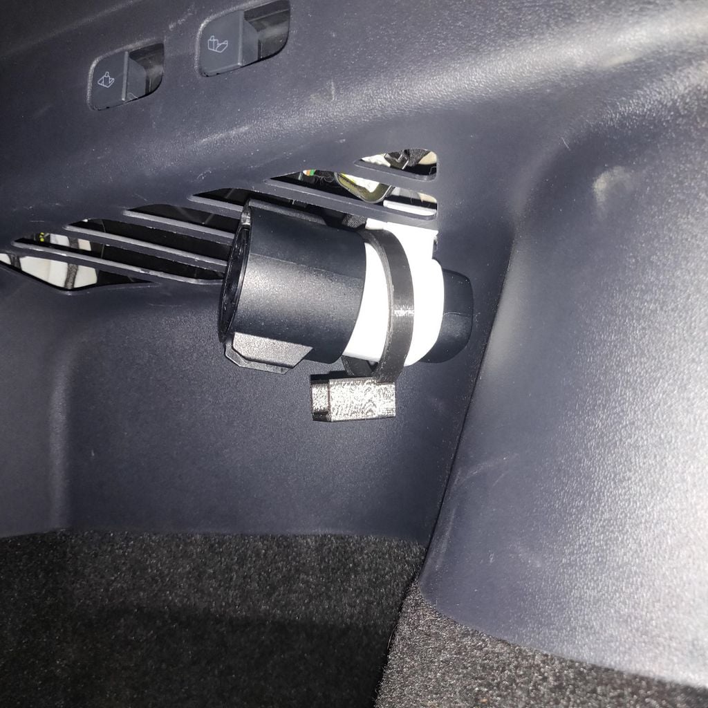 J1772 Adapter Trunk Holder for 2020 Tesla Model Y