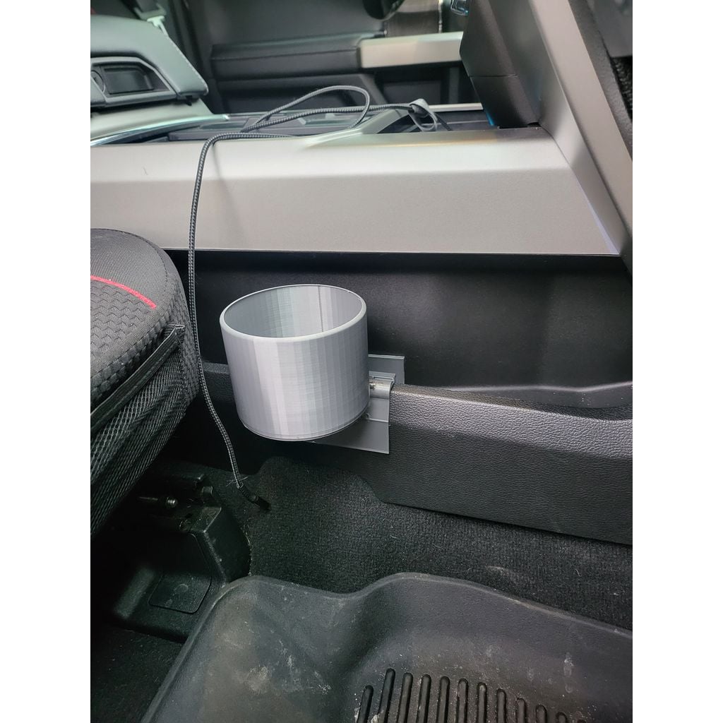 Console Cup Holder / Water Bottle Holder Insert for 2021 Ford F-250