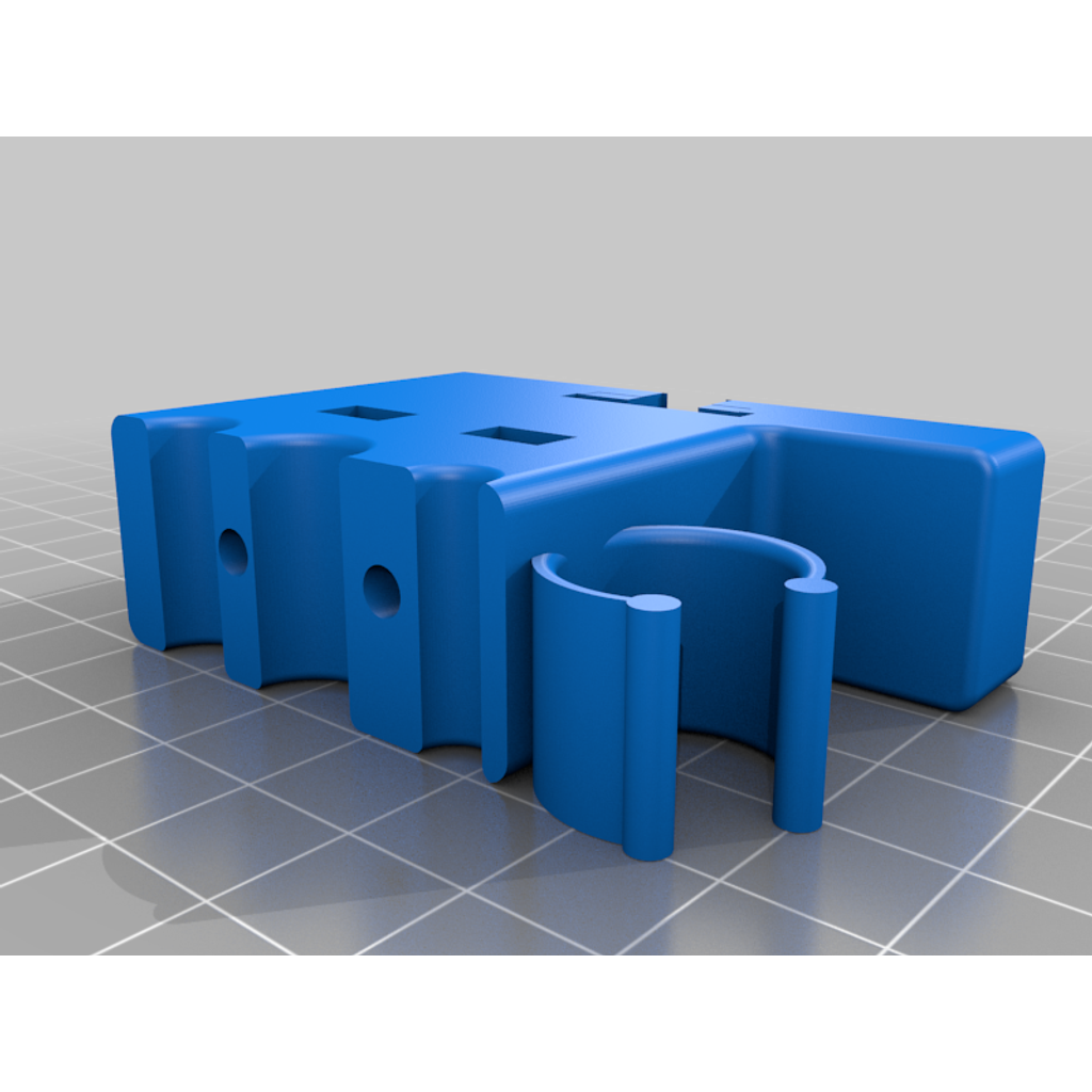 LJ Cable Clamps Left frame Fuel brake lines