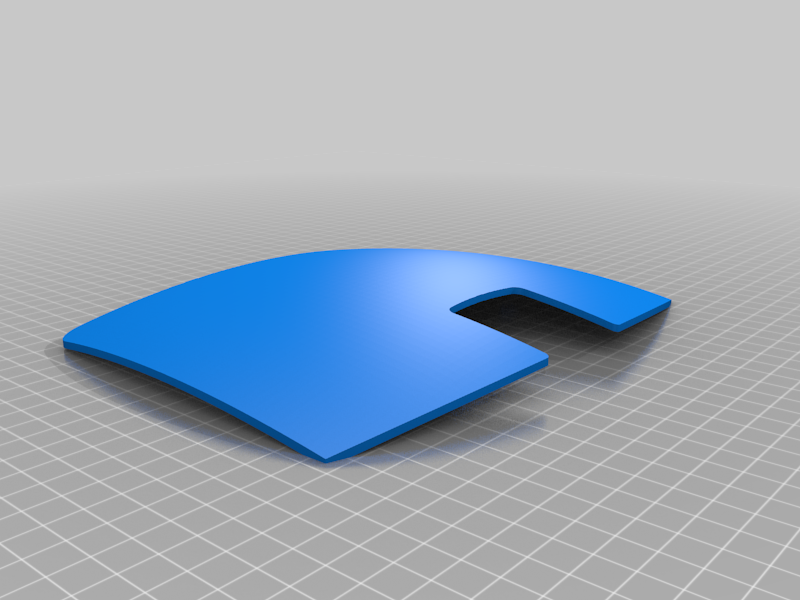 upper storage bin cover