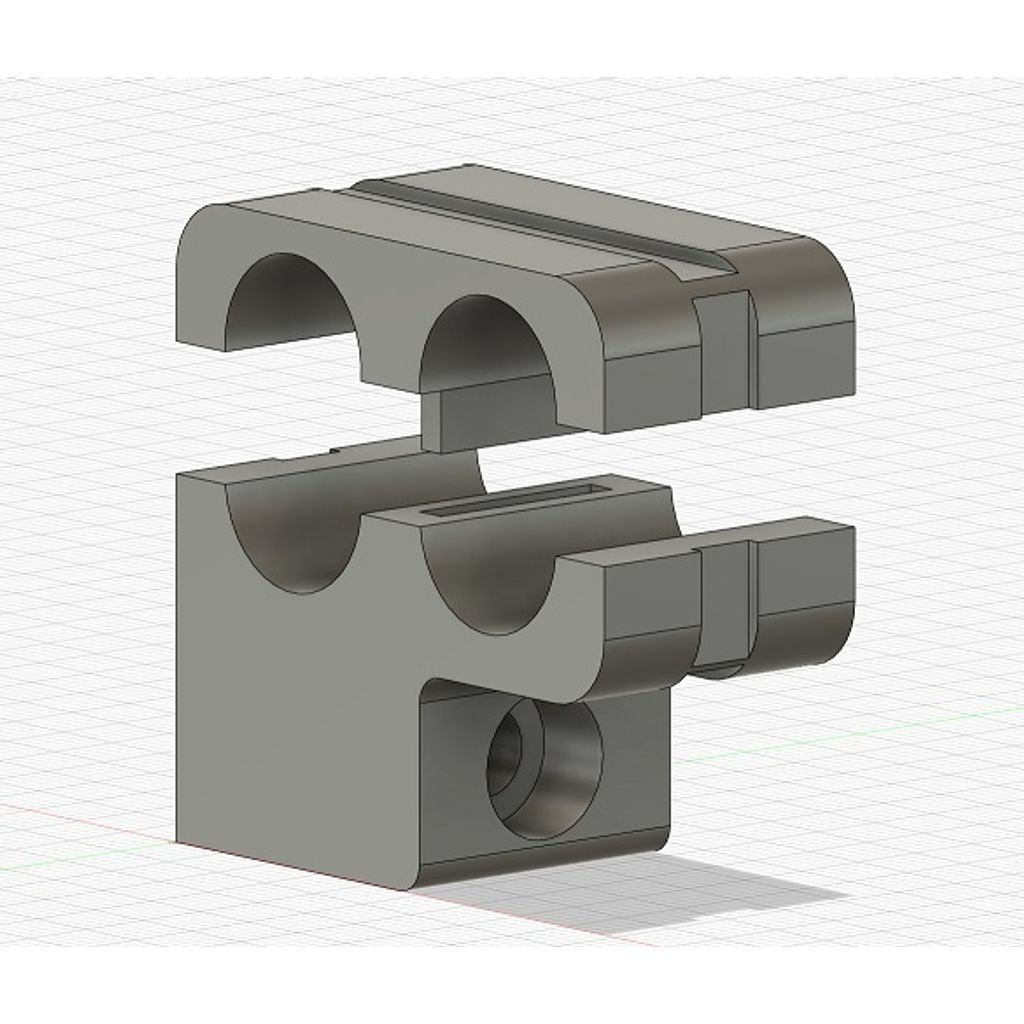 -6AN Fuel Line Retainer Bracket