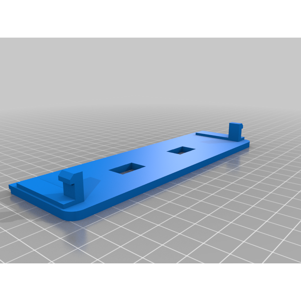 Rear center console delete plate with USB charger cutout for 1995 BMW 5 Series