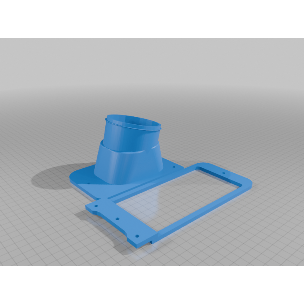 brake cooling duct panel