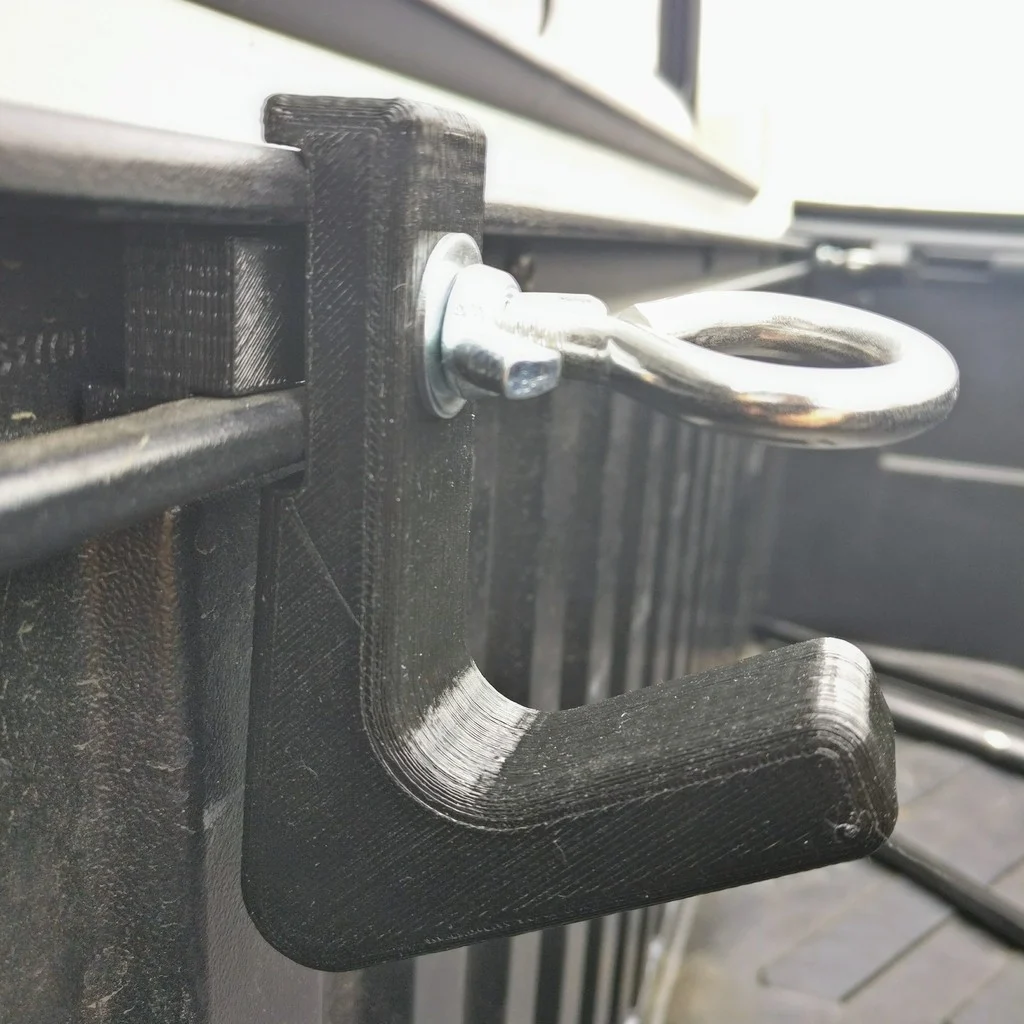 Bed rail Insert Hook