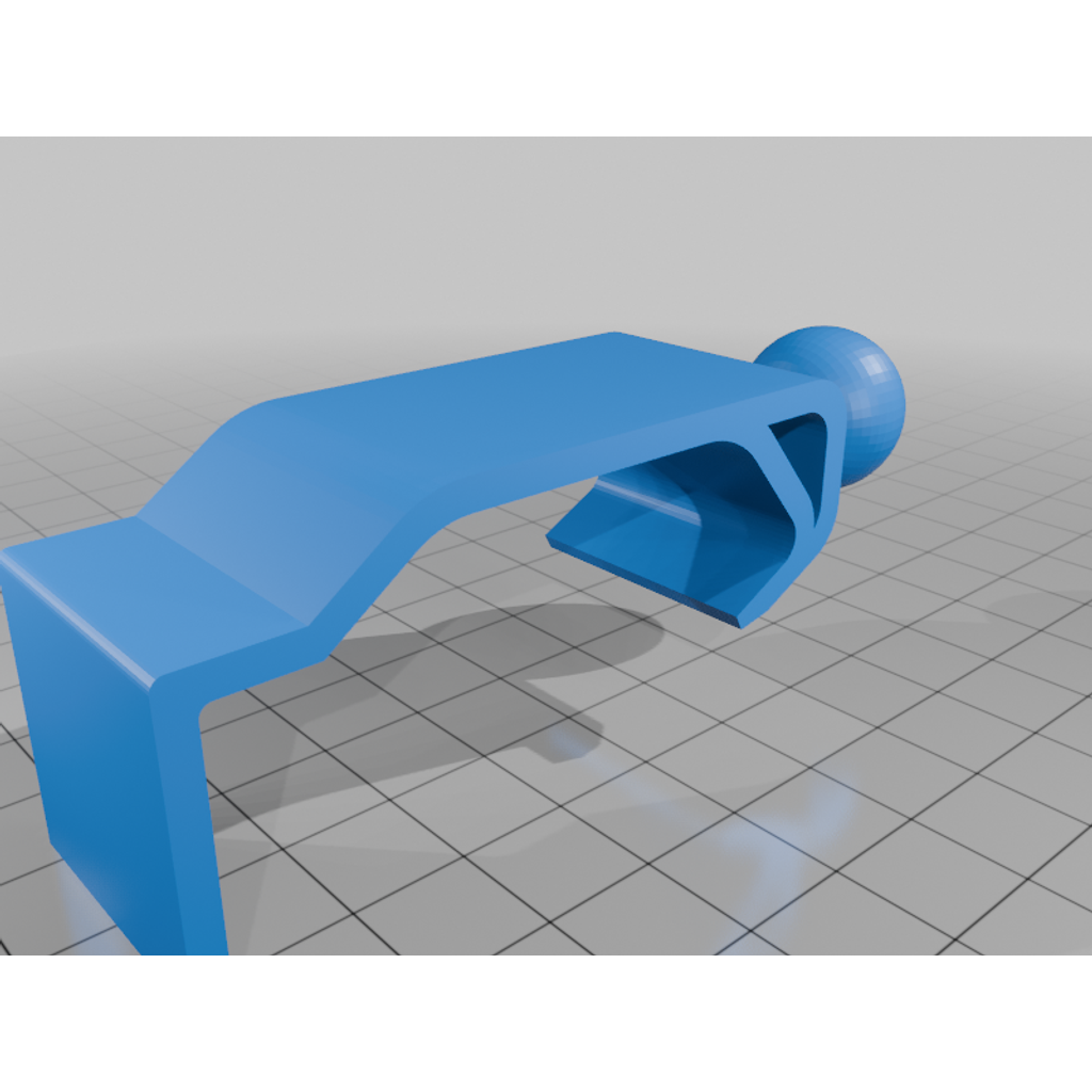 17mm Ball Phone Mount for 2018 Jeep Wrangler