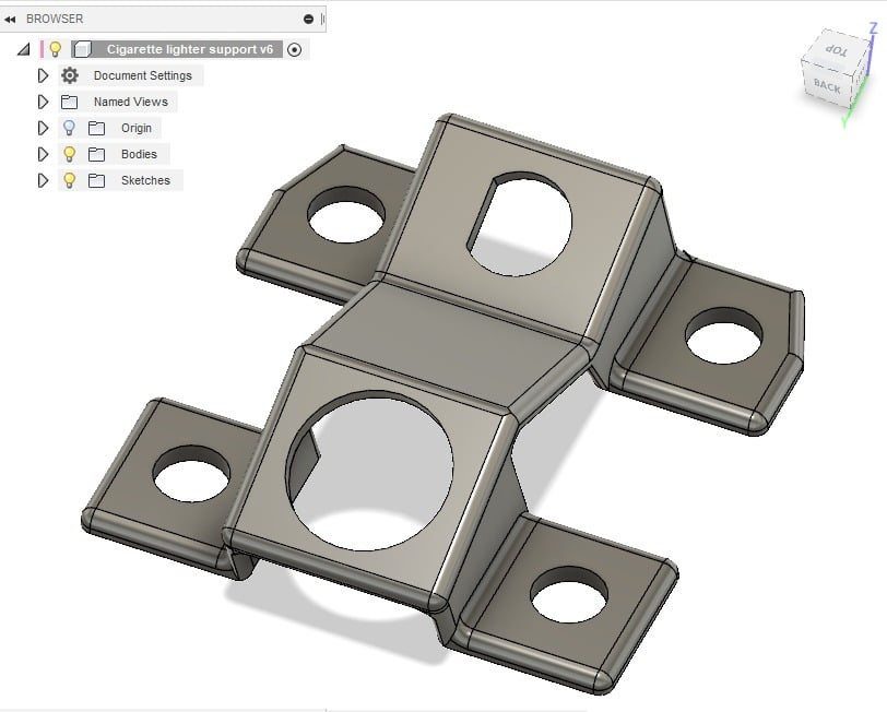 Dash Switch & Lighter Support Frame for 1972 Nissan 240Z