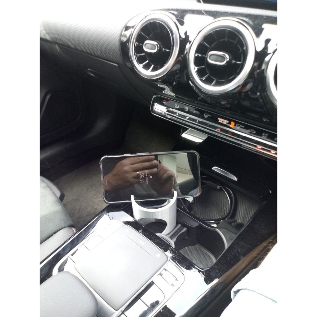 Phone Holder / Cup Holder Insert for 2019 Mercedes A Class