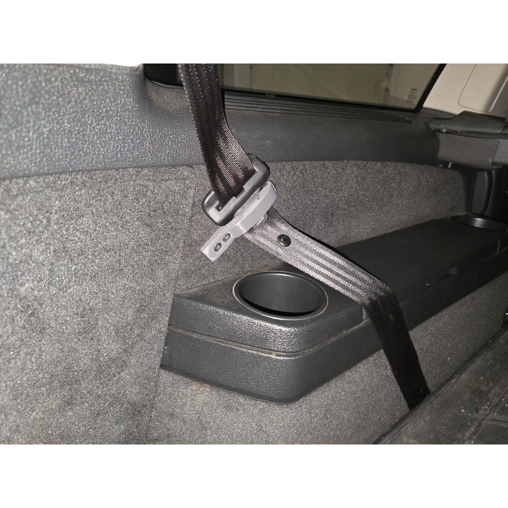 3rd row seatbelt retainer
