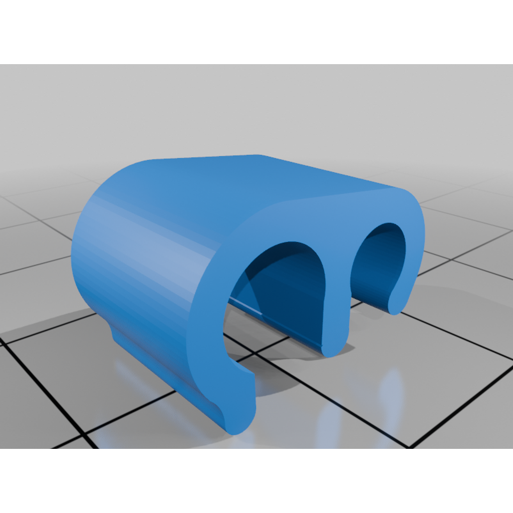 ABS brake line holder clip