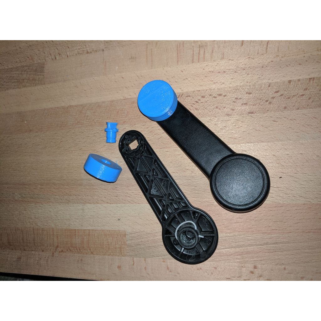Window Winder Knob and Fixing for 2009 Ford Transit