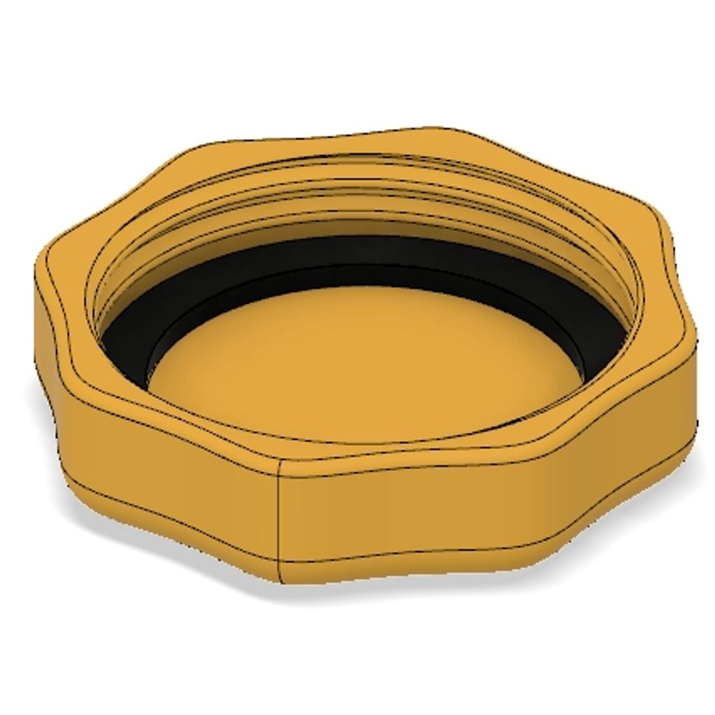 Brake Fluid Reservoir Cap - Euro E20 - 46.5x3