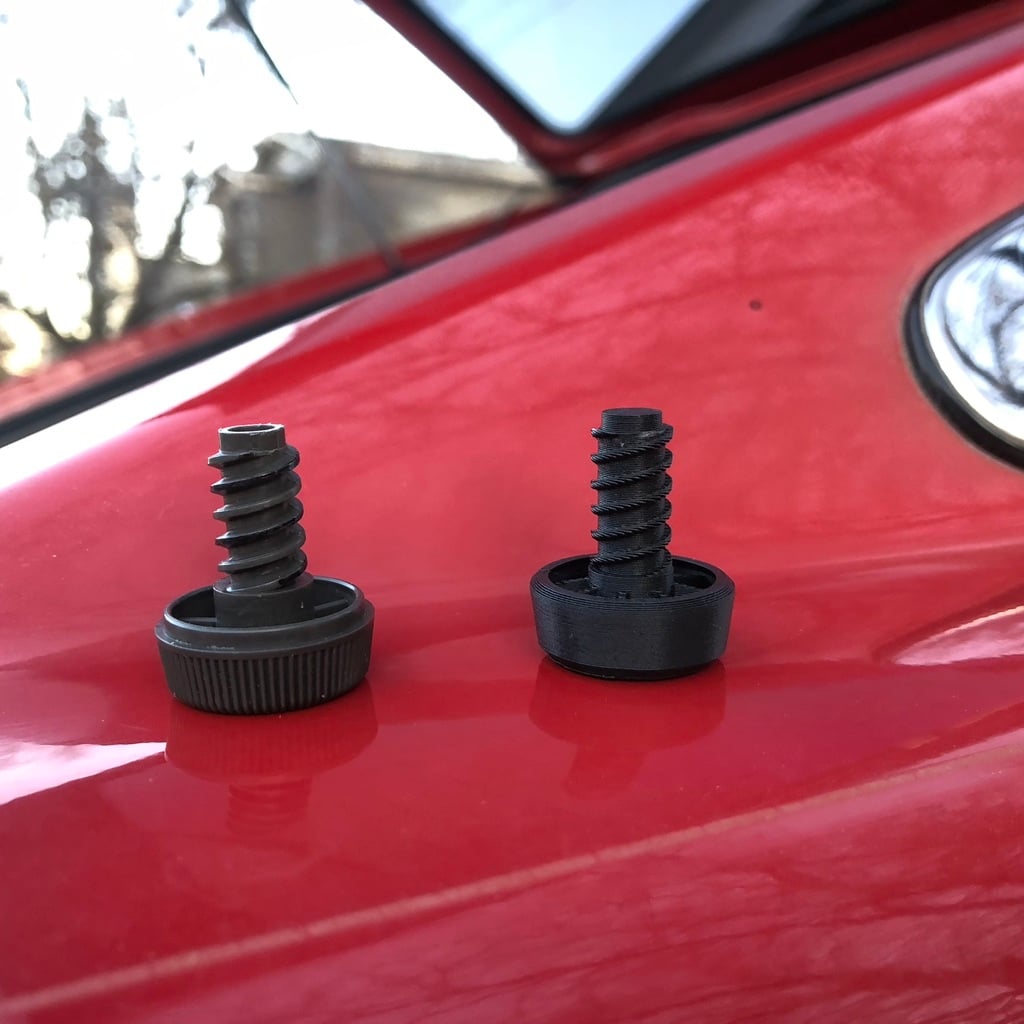 Spare Tire Panel Thumbscrew for 1984 Nissan 300ZX
