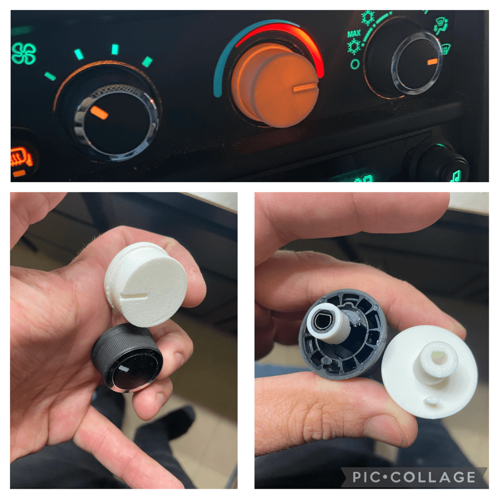 Climate Control Knob for 2019 Chevrolet Express