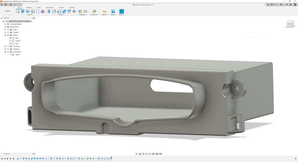 Stereo Storage Pocket for 2007 Mini Cooper