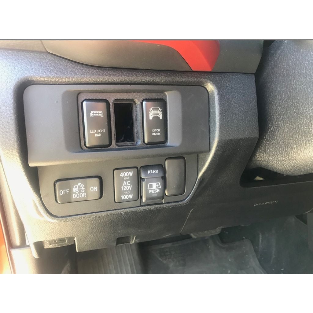Triple Switch Plate for 2016 Toyota Tacoma