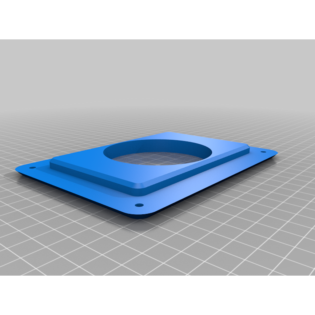 Shore power inlet mounting plate for 2015 Ford Transit