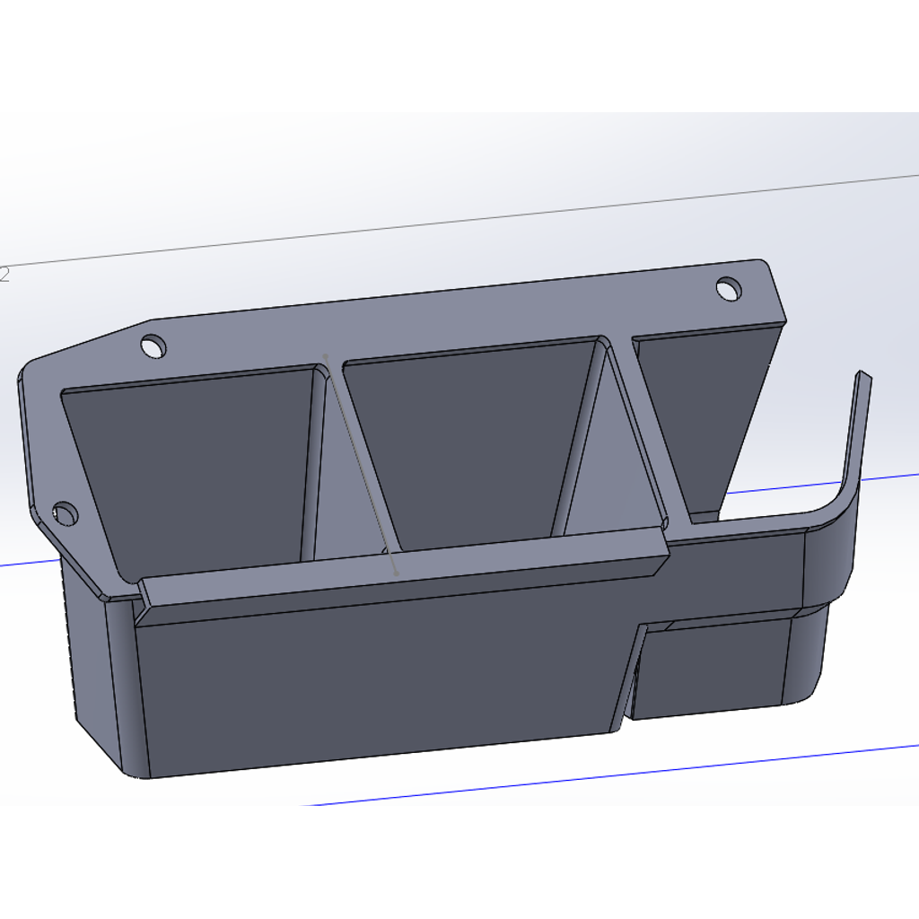 Heater Air Vent Deflector for 1961 Chevrolet Impala