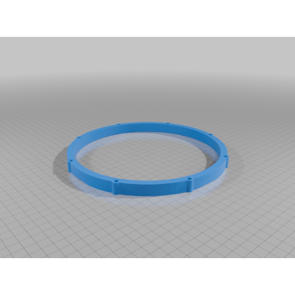 Rear deck subwoofer adapter ring for 2015 Hyundai Sonata