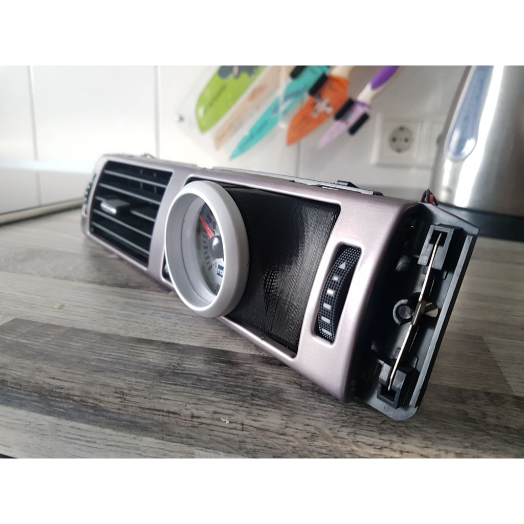 Boost Gauge 52mm Mount (Center Air Vent) for 1997 Audi A6