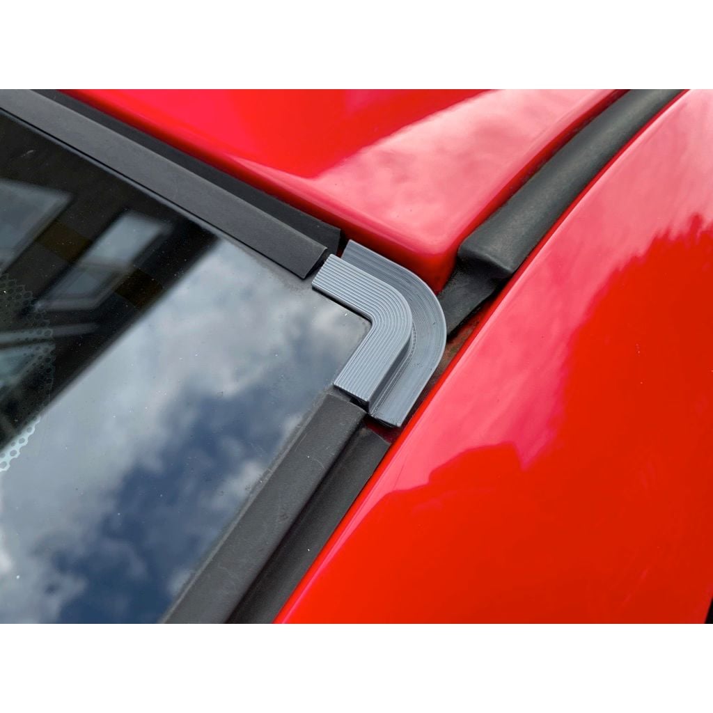Rear window corner trim piece for 1991 BMW 3 Series
