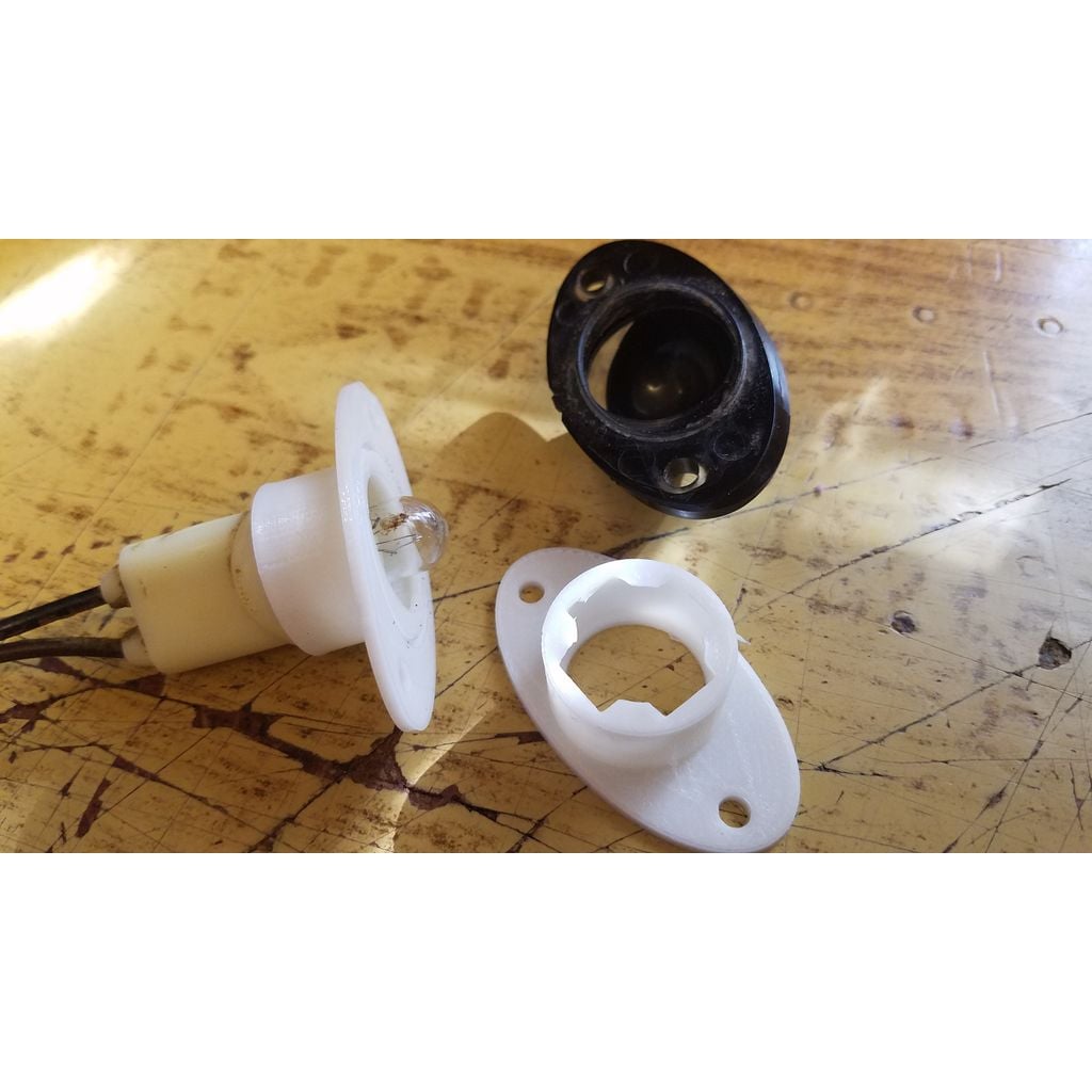 License Plate Lamp Holder for 2000 Dodge Ram 1500