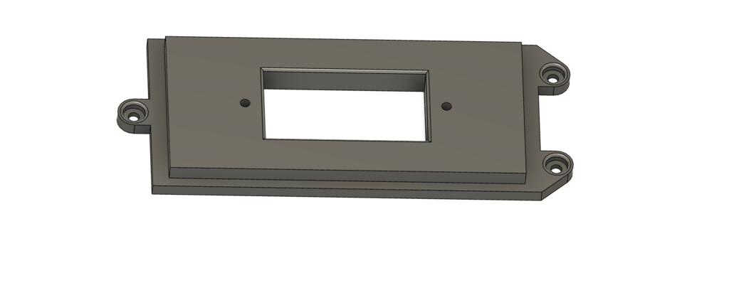 Console Clock USB Filler Panel for 1971 Ford Mustang