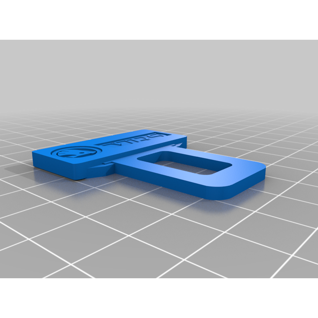 rear centre seat belt buckle