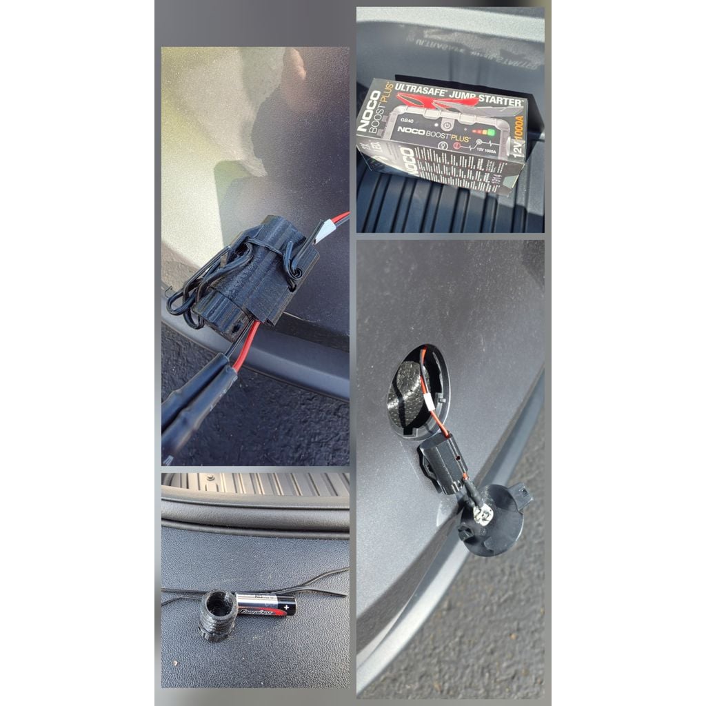 Tesla Emergency A23 Battery Holder for 2026 Tesla Model Y