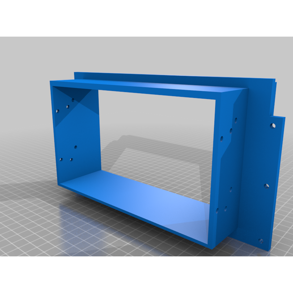 Double DIN stereo adapter for 1986 Mazda RX-7