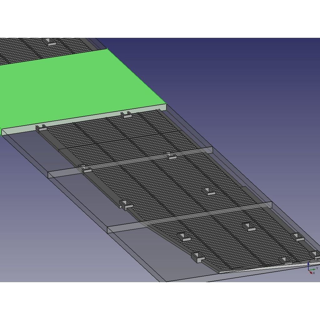 A/C Cooler Protection Grid for 2005 Renault Megane
