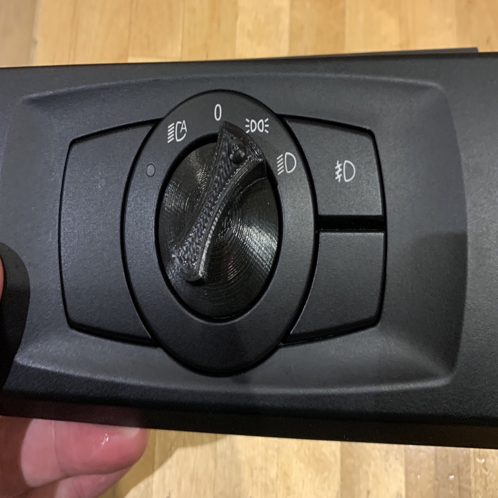 Headlight Switch Knob Cap for 2004 BMW 3 Series