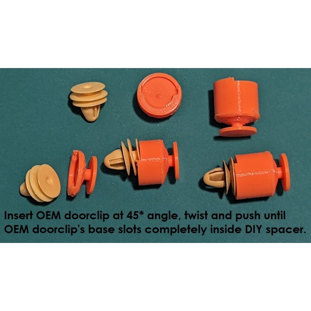 Door Card Spacers for 1998 Mazda MX-5