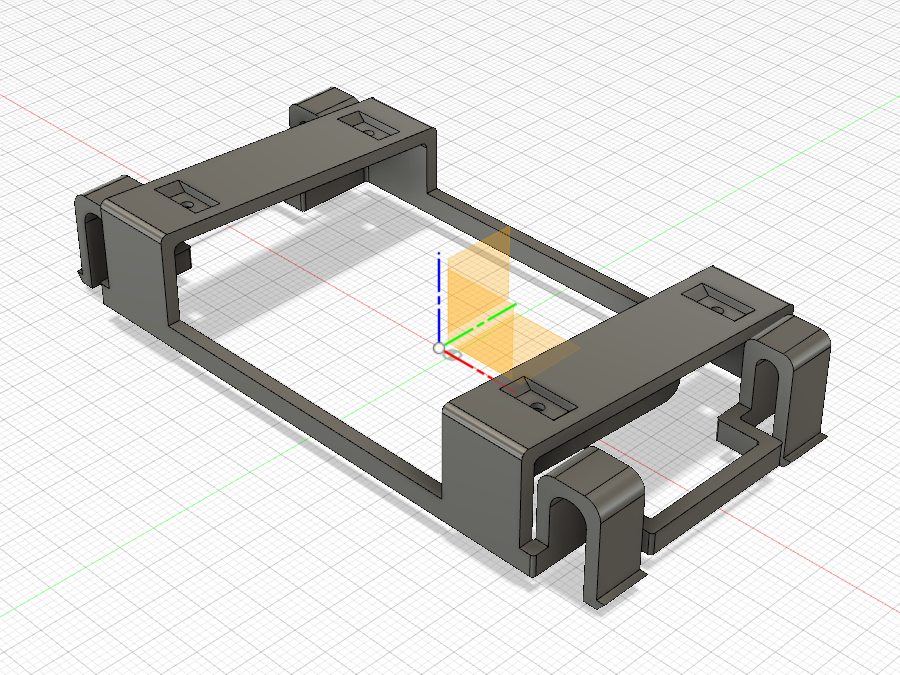 Raspberry Pi Touchscreen Mount for 2000 Ford Crown Victoria