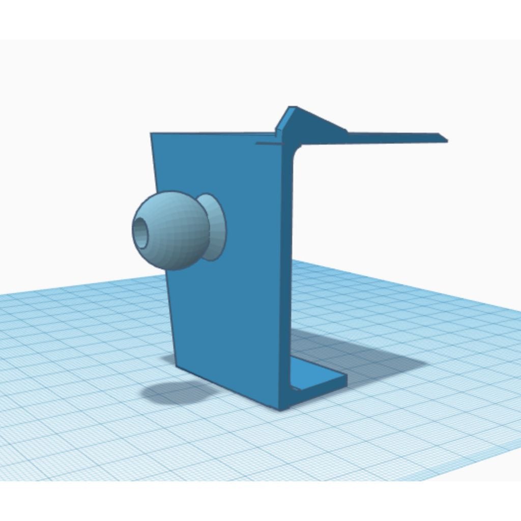 Phone holder supports (17mm sphere) for 2019 Volvo XC60