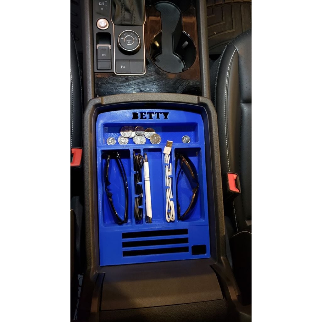 Console Organizer for 2020 Volkswagen Atlas Cross Sport