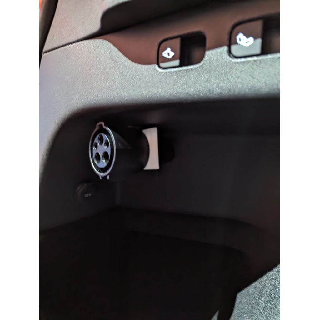 J1772 Adapter Trunk Holder for 2023 Tesla Model Y