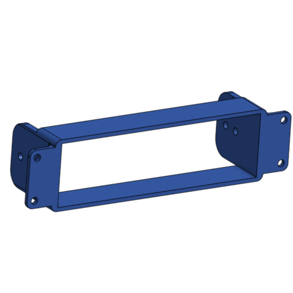 Single DIN Radio Install Insert for 1987 Ford Ranger
