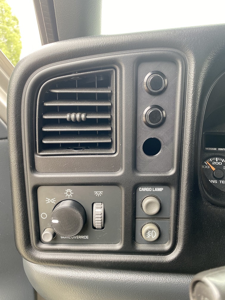 Headlight / HVAC Control Knobs & Switch Panel for 2000 Chevrolet Silverado