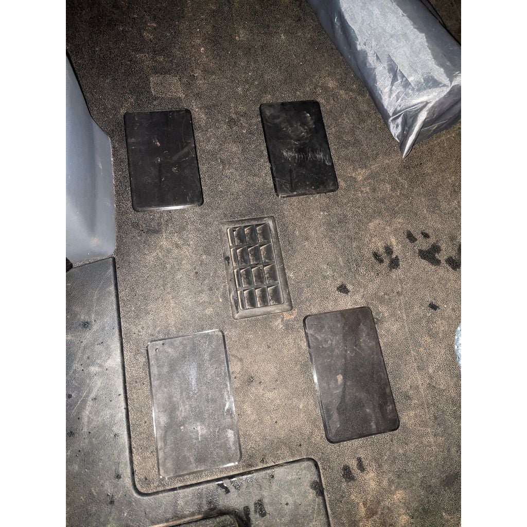 Floor Seat Lock Cover Plate for 2019 Ford Transit