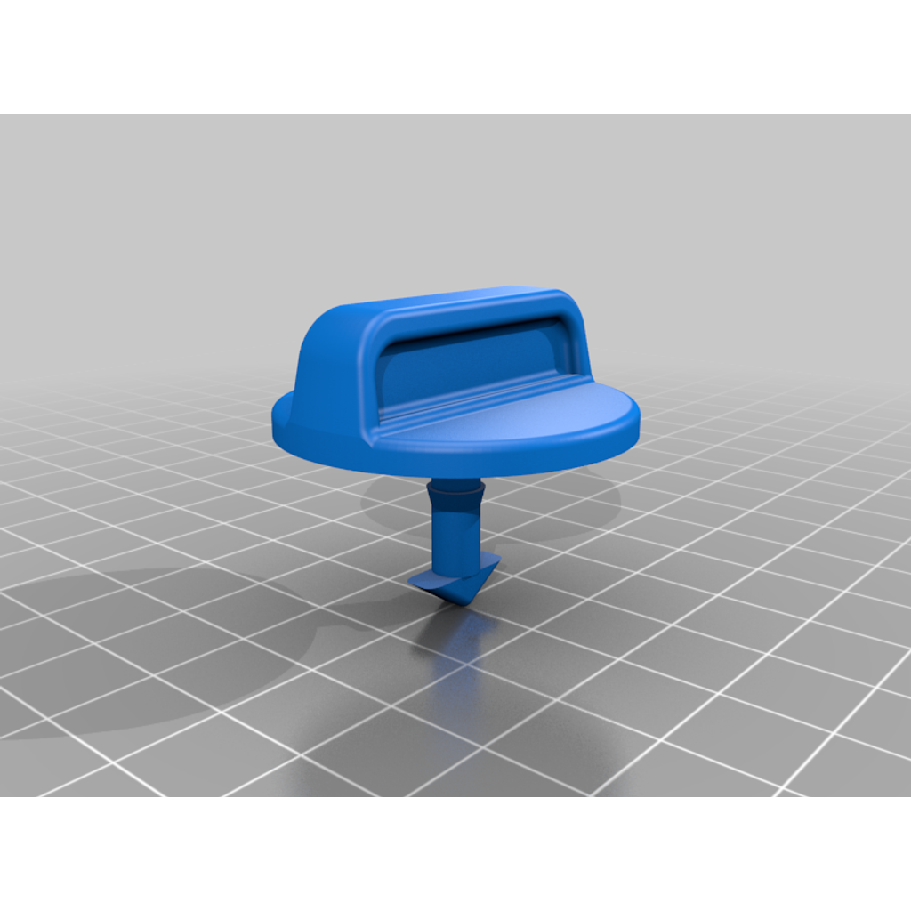 Interior rotary fastener knob for 2005 BMW 3 Series