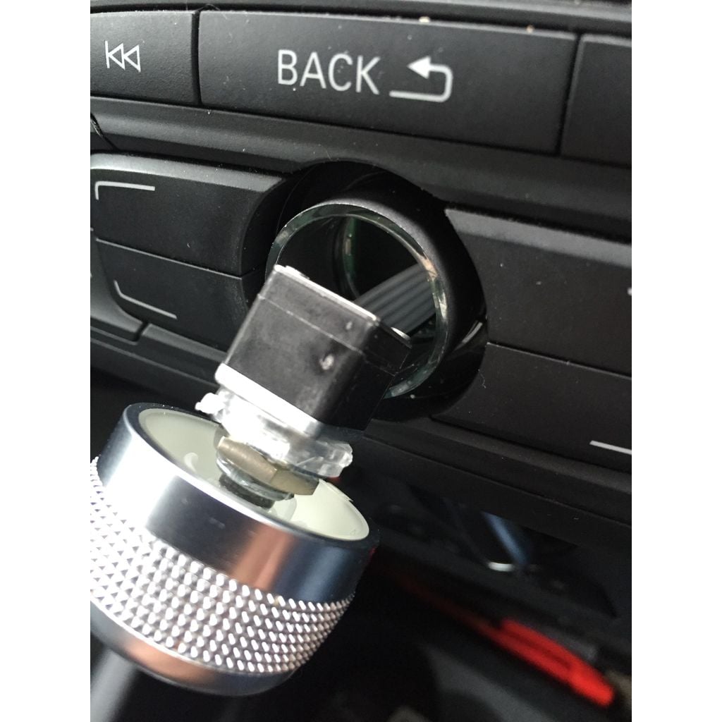 MMI central knob mount for 2011 Audi A1