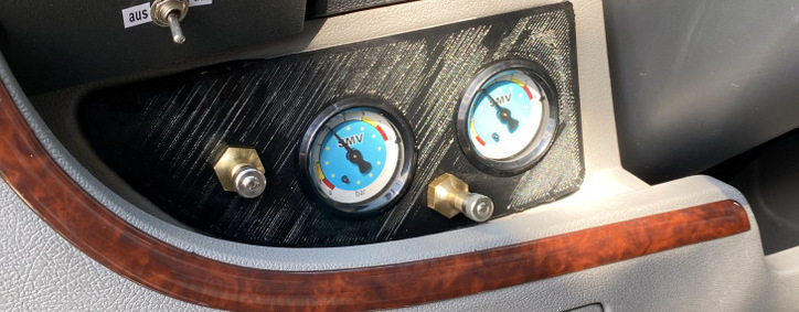 Air Suspension Pressure Gauge Cover